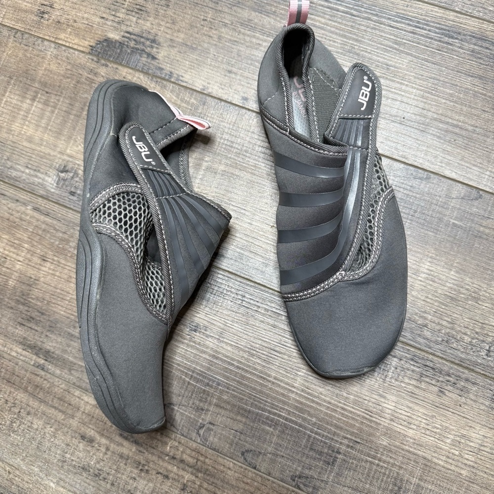 Jambu Ariel Water Ready Gray Slip-On Shoes